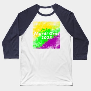 Mardi Gras 2023 Baseball T-Shirt